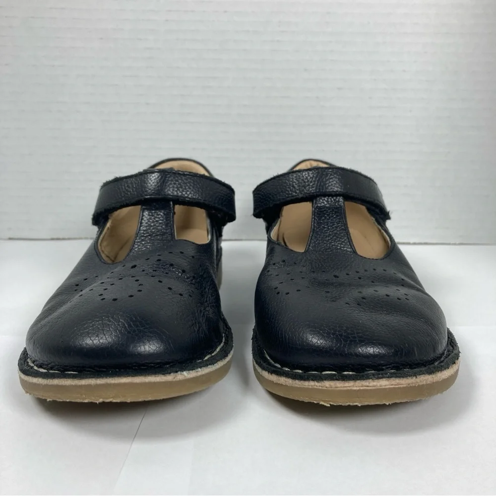 Mini Boden Toddler Kids Size 13 T-Bar Flats Maryjane’s Black School